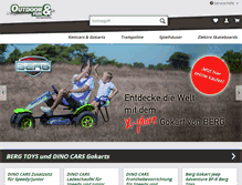 Tablet Screenshot of outdoorfun24.de